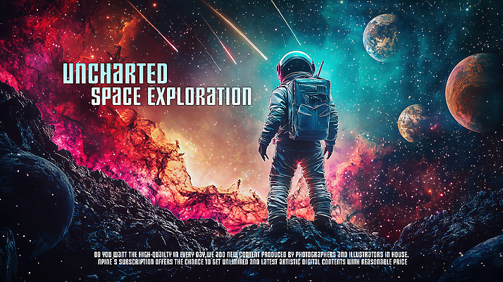 전신 PSD 편집이미지 미래 한명 사람 성인 행성 우주비행사 우주복 탐사 성운 은하 우주탐사 성인한명만 이미지편집 1 옷 컨셉 우주 성인만 파일형식