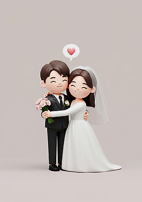 JPG 전신 편집이미지 여자 남자 행복 부케 웨딩드레스 허리손 신혼부부 포옹 결혼식 면사포 3D캐릭터 사랑 미소 들기 턱시도 성인 두명 3D 회색 하트 축하 신랑신부 성인만 어깨에손 웨딩촬영 편집3D AI컴퓨터그래픽 AI콘텐츠 모양 캐릭터 부부 드레스 감정 신부_웨딩 컬러 꽃다발 포즈 신랑 결혼 컨셉 안기 모션 표정 사람 정장 디지털합성 신혼 결혼소품 기념사진 파일형식