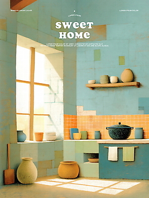 PSD 그릇 하늘색 일러스트 주방용품 집안 선반 사람없음 일상 빛 인테리어 햇빛 주방 창가 국내일러스트 식기 디자인 가구 생활용품 창문 실내 라이프 파란색 태양 파일형식