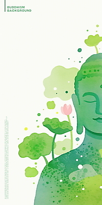 PSD 종교 일러스트 수채화 연꽃 사람없음 초록색 평화 고요 부처님오신날 불상 연잎 명상 부처 국내일러스트 기념일 꽃 컬러 컨셉 잎 불교 파일형식