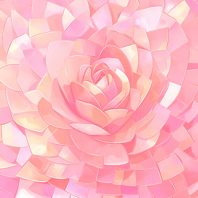 JPG 꽃 분홍색 백그라운드 일러스트 사람없음 반짝임 화려 보석 질감 국내일러스트 AI일러스트 AI콘텐츠 식물 컬러 컨셉 모션 광석 파일형식