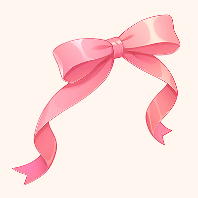 PSD 리본 분홍색 일러스트 사람없음 오브젝트 광택 엘리먼트 국내일러스트 컬러 파일형식