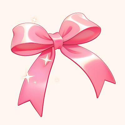 PSD 리본 분홍색 일러스트 사람없음 반짝임 오브젝트 광택 엘리먼트 국내일러스트 컬러 모션 파일형식
