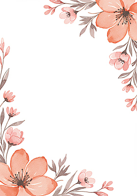 JPG 분홍색 잎 일러스트 봄꽃 사람없음 꽃프레임 카피스페이스 국내일러스트 AI일러스트 AI콘텐츠 식물 꽃 컬러 프레임 봄 공백 파일형식