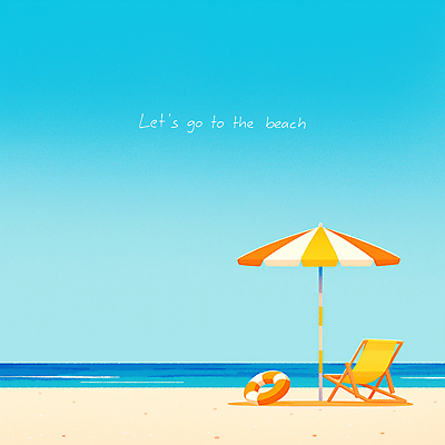 PSD 모래 여행 일러스트 하늘 해변 사람없음 여름 모래사장 파라솔 상쾌 휴양지 선베드 튜브 수평선 국내일러스트 계절 감정 바다 의자 장소 파일형식