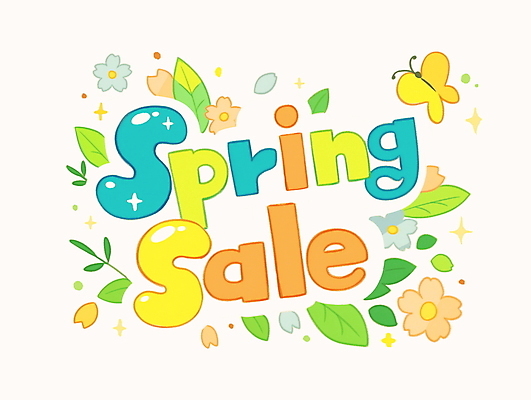 PSD 꽃 나비 일러스트 자연 나뭇잎 이벤트 타이포그라피 사람없음 반짝임 쇼핑 세일 봄 국내일러스트 식물 문자 계절 곤충 잎 모션 생태계 파일형식