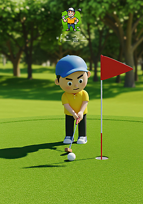 전신 PSD 나무 편집이미지 남자 허리손 골프장 골프공 웃음 들기 잔디 성인 두명 초록색 3D 골프채 골프웨어 집중 퍼팅 골프깃발 캡모자 성인남자만 파크골프 골프캐릭터 편집3D 식물 캐릭터 모자_잡화 옷 컬러 포즈 컨셉 골프 공 스포츠시설 모션 골프용품 표정 사람 깃발 디지털합성 남자만 성인만 파일형식