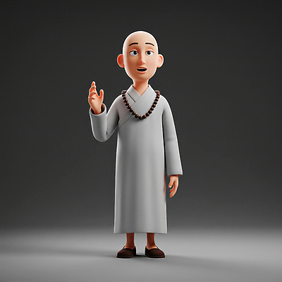 JPG 전신 편집이미지 남자 청소년 말하기 한명 손들기 평화 회색 동자승 승복 목주 설법 십대남자한명만 불교캐릭터 편집3D AI컴퓨터그래픽 AI콘텐츠 캐릭터 1 종교 컬러 컨셉 불교 모션 사람 3D 승려 남자한명만 십대남자만 파일형식
