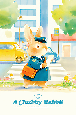 PSD 꽃 가로등 일러스트 자동차 수채화 의인화 들기 사람없음 건물 귀여움 횡단보도 포근함 토끼캐릭터 문서 크로스백 경찰복 경찰모자 국내일러스트 식물 모자_잡화 건축물 공공시설 육상교통 동물캐릭터 컨셉 유니폼 가방 모션 토끼 감각 보행로 경찰 파일형식