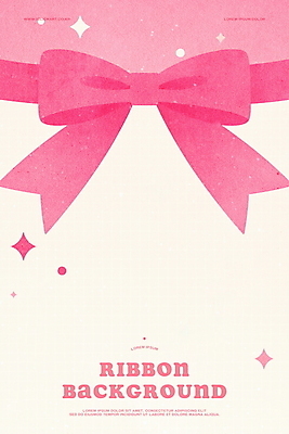 PSD 리본 분홍색 일러스트 사람없음 반짝임 로맨틱 리본백그라운드 국내일러스트 컬러 백그라운드 컨셉 모션 파일형식