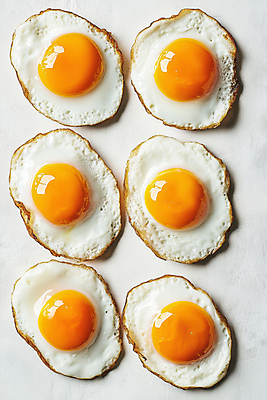 JPG 편집이미지 사람없음 노란색 여러개 흰색 계란프라이 단백질 반숙 편집실사 AI포토 AI콘텐츠 컬러 다수 계란요리 CG 영양소 파일형식