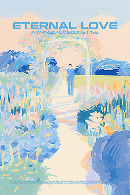 전신 PSD 편집이미지 여자 남자 행복 길 웨딩드레스 꽃밭 결혼식 추상 면사포 턱시도 성인 두명 정원 감성 신랑신부 파스텔톤 성인만 이미지편집 드레스 꽃 감정 신부_웨딩 컬러 신랑 결혼 컨셉 무늬 사람 정장 결혼소품 파일형식