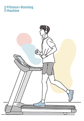 전신 남자 다이어트 일러스트 한명 성인 운동복 달리기 헬스 헤드셋 런닝머신 러닝 성인남자한명만 국내일러스트 일러캐릭터 AI파일 캐릭터 1 옷 음향기기 모션 건강 사람 운동 운동기구 헤드폰 남자한명만 성인남자만 파일형식 벡터