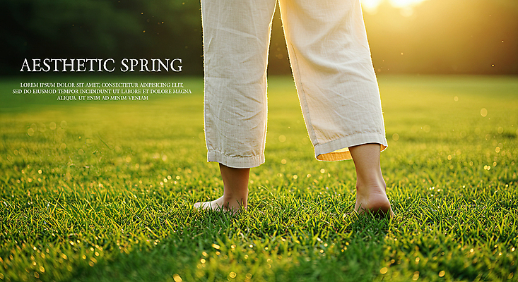 PSD 편집이미지 여유 맨발 발 휴식 그림자 잔디 신체부위 초록색 햇빛 걷기 봄 하반신 다리 힐링 의료성형뷰티 어싱 이미지편집 식물 계절 감정 컬러 컨셉 모션 사람 태양 파일형식