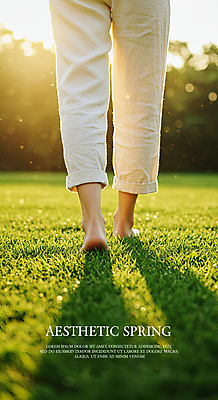 PSD 편집이미지 여유 맨발 발 휴식 그림자 잔디 신체부위 초록색 햇빛 걷기 봄 하반신 다리 힐링 의료성형뷰티 어싱 이미지편집 식물 계절 감정 컬러 컨셉 모션 사람 태양 파일형식