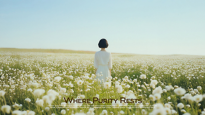 PSD 편집이미지 드레스 여자 꽃밭 자연 하늘 한명 성인 봄 자유 단발머리 분위기 순수 힐링 감성 의료성형뷰티 성인여자한명만 이미지편집 1 헤어스타일 옷 계절 꽃 컨셉 사람 생태계 여자한명만 성인여자만 파일형식