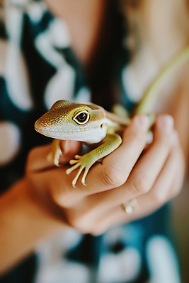 JPG 동물 편집이미지 손 들기 신체부위 도마뱀 편집실사 AI인물포토 AI콘텐츠 파충류 모션 사람 CG 파일형식 AI포토