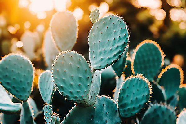 JPG 편집이미지 자연 선인장 사람없음 햇빛 다육식물 편집실사 AI포토 AI콘텐츠 식물 태양 CG 생태계 파일형식