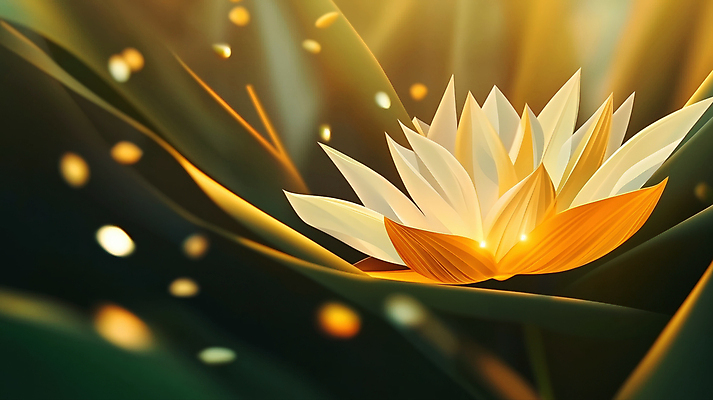 JPG 편집이미지 불교 연꽃 사람없음 빛 노란색 풀잎 보케 이미지편집 편집실사 AI컴퓨터그래픽 AI콘텐츠 꽃 종교 컬러 잎 풀_식물 CG 파일형식