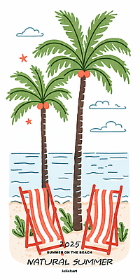 PSD 구름 물결 일러스트 해변 사람없음 여름휴가 야자수 여름풍경 풀잎 선베드 국내일러스트 자연요소 나무 바다 잎 의자 휴가 풍경 풀_식물 파일형식 여름_계절