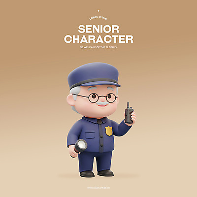 전신 PSD 편집이미지 모자 할아버지 노년 남자 3D캐릭터 한명 들기 갈색 3D 손전등 실버 노인복지 무전기 실버취업 경비원 고령화 노인남자한명만 안경낌 편집3D 직업 캐릭터 1 잡화 안경 컬러 모션 무선통신 조명 사람 성인 구직 사회이슈 복지 디지털합성 남자한명만 노인남자만 파일형식