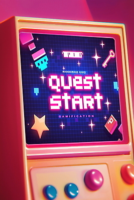 PSD 편집이미지 디자인 분홍색 텍스트 사람없음 3D 게임 게임기 시작 픽셀 미션 이미지편집 편집3D 컬러 놀이 디지털합성 파일형식