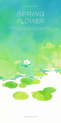 PSD 식물 일러스트 자연 수채화 연꽃 사람없음 초록색 평화 봄풍경 연못 수면 연잎 국내일러스트 꽃 컬러 컨셉 잎 풍경 물 봄 생태계 파일형식
