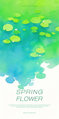 PSD 식물 일러스트 자연 수채화 연꽃 사람없음 초록색 평화 봄풍경 연못 수면 연잎 국내일러스트 꽃 컬러 컨셉 잎 풍경 물 봄 생태계 파일형식