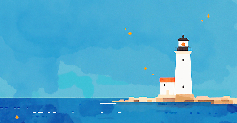 JPG 일러스트 밤하늘 주택 등대 사람없음 파란색 반짝임 고요 밤바다 국내일러스트 AI일러스트 AI콘텐츠 바다 컬러 모션 하늘 건물 야간 파일형식