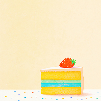 JPG 과일 일러스트 디저트 사람없음 봄 달콤 딸기케이크 베이지색 국내일러스트 AI일러스트 AI콘텐츠 계절 음식 컬러 딸기 케이크 맛 파일형식