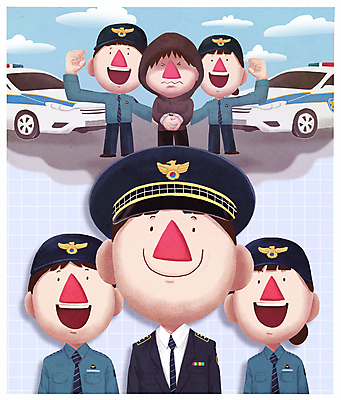 전신 PSD 구름 여자 남자 어린이 일러스트 상상 미래 미소 안전 소녀 소년 여러명 상반신 성인 파란색 꿈 경찰 보호 범죄인 장래희망 경찰복 경찰모자 경찰차 정의 검거 체포 국내일러스트 자연요소 직업 모자_잡화 컬러 다수 컨셉 유니폼 자동차 표정 사람 범죄 파일형식