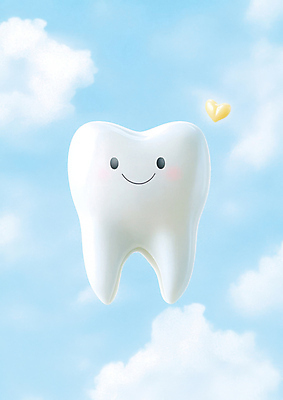 JPG 구름 편집이미지 하늘색 하늘 미소 사람없음 3D 하트 치아 편집3D AI컴퓨터그래픽 AI콘텐츠 자연요소 모양 표정 파란색 소화기관 디지털합성 파일형식