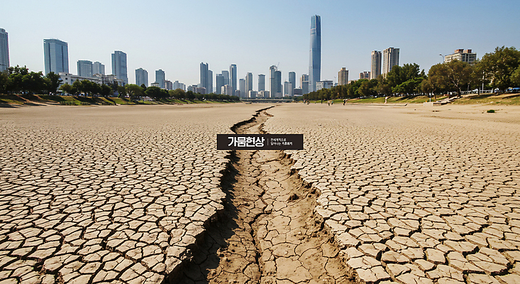 PSD 나무 편집이미지 자연 사람없음 도시 균열 더위 땅 가뭄 지구온난화 기온상승 기후위기 이미지편집 식물 모션 날씨 생태계 기온 기후변화 위기 파일형식