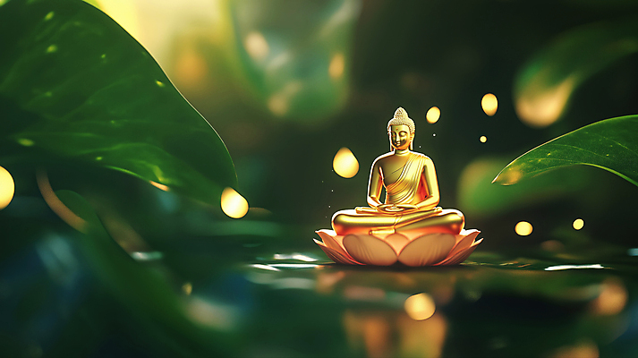 JPG 편집이미지 불교 자연 연꽃 사람없음 빛 반사 평화 눈감음 수면 연잎 명상 보케 힐링 가부좌 감성 부처님상 편집실사 AI컴퓨터그래픽 AI콘텐츠 꽃 종교 컨셉 잎 모션 앉기 물 불상 CG 생태계 부처 파일형식