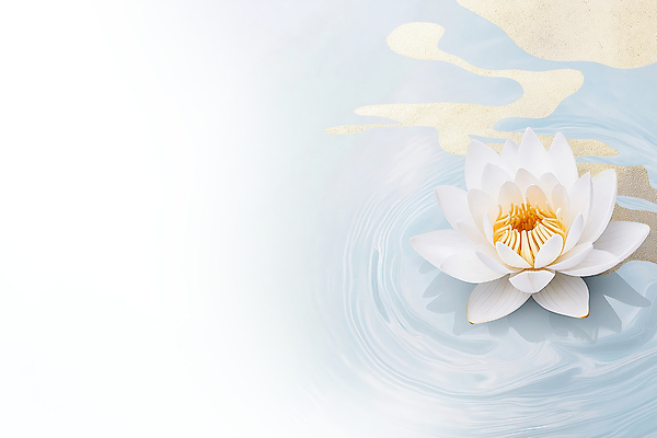 JPG 편집이미지 불교 자연 연꽃 사람없음 평화 수면 금가루 편집실사 AI포토 AI콘텐츠 꽃 종교 컨셉 물 가루 CG 생태계 파일형식