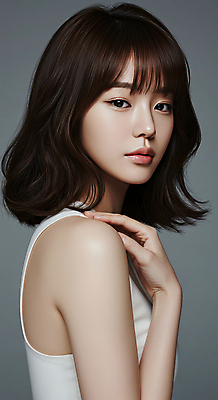 JPG 편집이미지 응시 여자 여유 회색배경 실내 한명 미소 웃음 상반신 성인 옆모습 캐주얼 뷰티 단발머리 심플 의료성형뷰티 성인여자한명만 편집실사 AI인물포토 AI콘텐츠 1 헤어스타일 시선 옷 감정 뷰포인트 백그라운드 표정 사람 내부 회색 CG 여자한명만 성인여자만 파일형식 AI포토