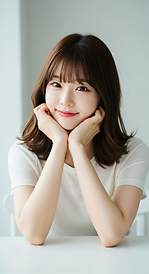 JPG 편집이미지 응시 여자 여유 회색배경 실내 한명 미소 웃음 상반신 성인 캐주얼 햇빛 뷰티 턱괴기 단발머리 심플 의료성형뷰티 성인여자한명만 편집실사 AI인물포토 AI콘텐츠 1 헤어스타일 시선 옷 감정 백그라운드 모션 표정 사람 내부 태양 회색 CG 여자한명만 성인여자만 파일형식 AI포토