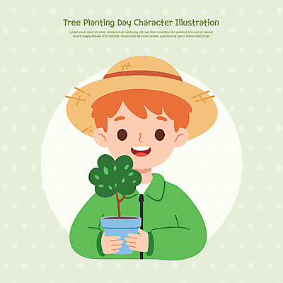 식물 남자 화분 어린이 일러스트 한명 미소 소년 상반신 연두색 자연보호 식목일 밀짚모자 소년한명만 일러캐릭터 AI파일 캐릭터 모자_잡화 1 기념일 자연 표정 사람 초록색 보호 남자한명만 소년만 파일형식 벡터