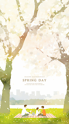 전신 PSD 공원 여자 남자 꽃잎 어린이 꽃밭 일러스트 가족 앉기 소녀 잔디 성인 세명 소풍 봄 도시 벚나무 돗자리 감성 꽃구경 국내일러스트 나무 식물 계절 공공시설 꽃 컨셉 관계 모션 사람 야외활동 벚꽃 파일형식