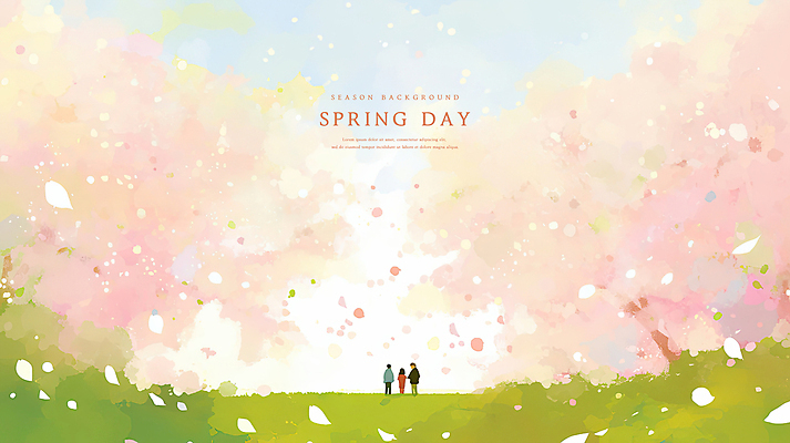 전신 PSD 공원 여자 남자 꽃잎 어린이 일러스트 가족 하늘 서기 소녀 잔디 성인 세명 봄 벚나무 감성 꽃구경 국내일러스트 나무 식물 계절 공공시설 꽃 컨셉 관계 모션 사람 벚꽃 파일형식