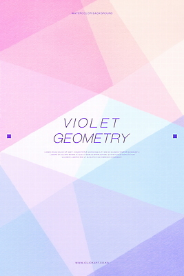 PSD 백그라운드 패턴 일러스트 수채화 사람없음 보라색 삼각형 기하학 지오메트릭 국내일러스트 도형 컬러 무늬 파일형식