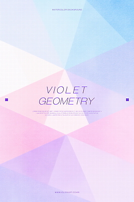 PSD 백그라운드 패턴 일러스트 수채화 사람없음 보라색 삼각형 기하학 지오메트릭 국내일러스트 도형 컬러 무늬 파일형식