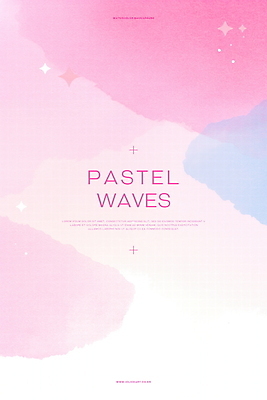 PSD 분홍색 백그라운드 일러스트 수채화 사람없음 반짝임 그라데이션 파스텔톤 국내일러스트 컬러 모션 파일형식