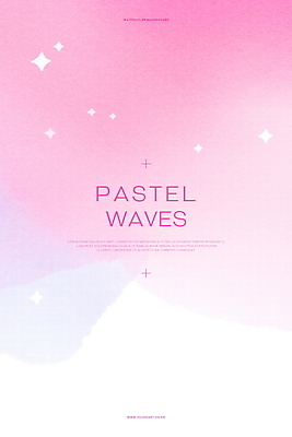 PSD 분홍색 백그라운드 일러스트 수채화 사람없음 반짝임 그라데이션 파스텔톤 국내일러스트 컬러 모션 파일형식