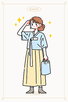 전신 모델 한국전통 옷 여자 패션 포즈 가방 일러스트 한명 들기 성인 반짝임 손들기 생활한복 여자한복 성인여자한명만 일러캐릭터 AI파일 캐릭터 1 전통 잡화 모션 한국 사람 한복 여자한명만 성인여자만 파일형식 벡터