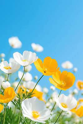 JPG 편집이미지 하늘색 잎 꽃밭 봄꽃 자연 하늘 풍경 사람없음 봄풍경 편집실사 AI포토 AI콘텐츠 식물 꽃 파란색 봄 CG 생태계 파일형식