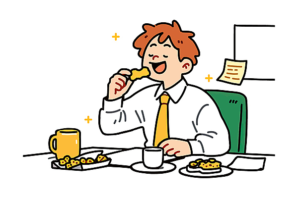 접시 남자 커피 일러스트 휴식 디저트 입벌림 한명 들기 앉기 정장 상반신 성인 반짝임 사무실 눈감음 비즈니스맨 커피잔 먹기 책상 문서 점심식사 간식시간 성인남자한명만 국내일러스트 AI파일 1 식기 옷 음료 음식 가구 컨셉 비즈니스 모션 잔 표정 사람 식사 직장인 남자한명만 성인남자만 파일형식 벡터