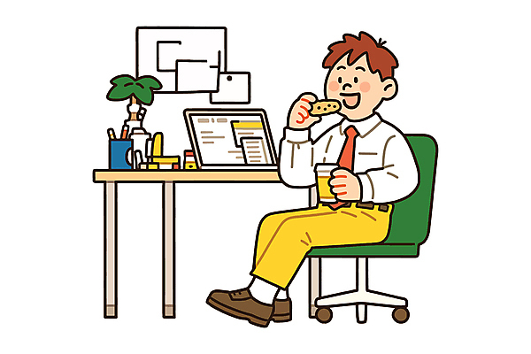 전신 남자 커피 일러스트 휴식 디저트 한명 들기 정장 상반신 성인 태블릿 사무실 비즈니스맨 책상 문서 간식시간 바퀴의자 테이크아웃컵 성인남자한명만 국내일러스트 AI파일 1 옷 음료 음식 가구 컨셉 의자 비즈니스 모션 사람 컵 전자제품 스마트기기 직장인 남자한명만 성인남자만 파일형식 벡터