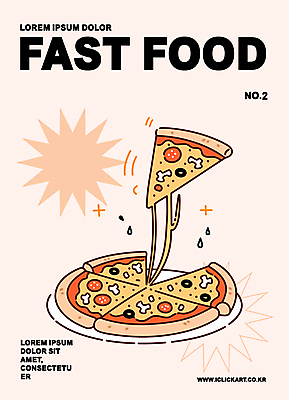 도형 포스터 음식 분홍색 조각 일러스트 사람없음 반짝임 심플 늘이기 콤비네이션피자 피자치즈 국내일러스트 AI파일 컬러 모션 치즈 피자 파일형식 벡터