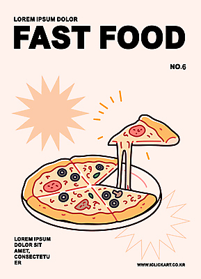 도형 접시 포스터 음식 분홍색 조각 일러스트 사람없음 심플 늘이기 콤비네이션피자 피자치즈 국내일러스트 AI파일 식기 컬러 치즈 피자 파일형식 벡터